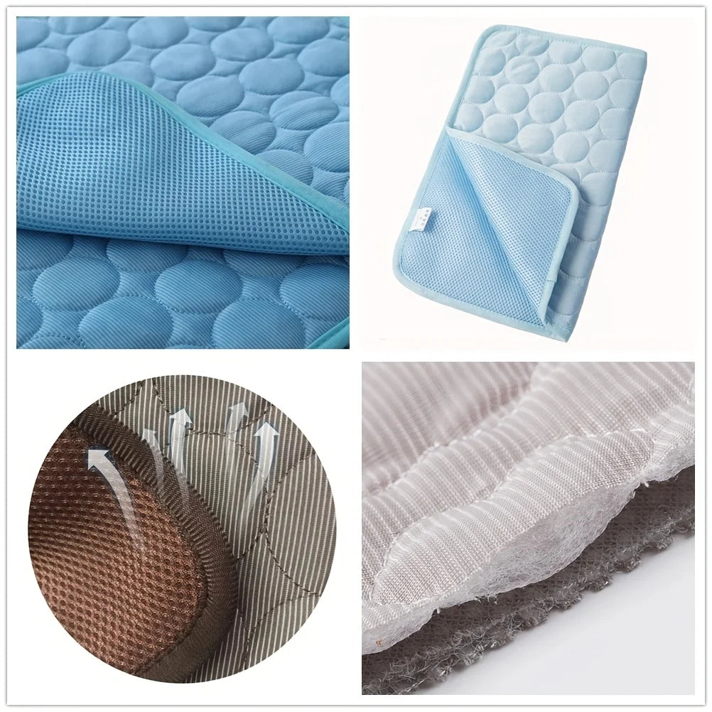 Manta Refrescante para Perros — Autoenfriante, Sin Agua ni Nevera, Lavable · Verano, Casa y Coche