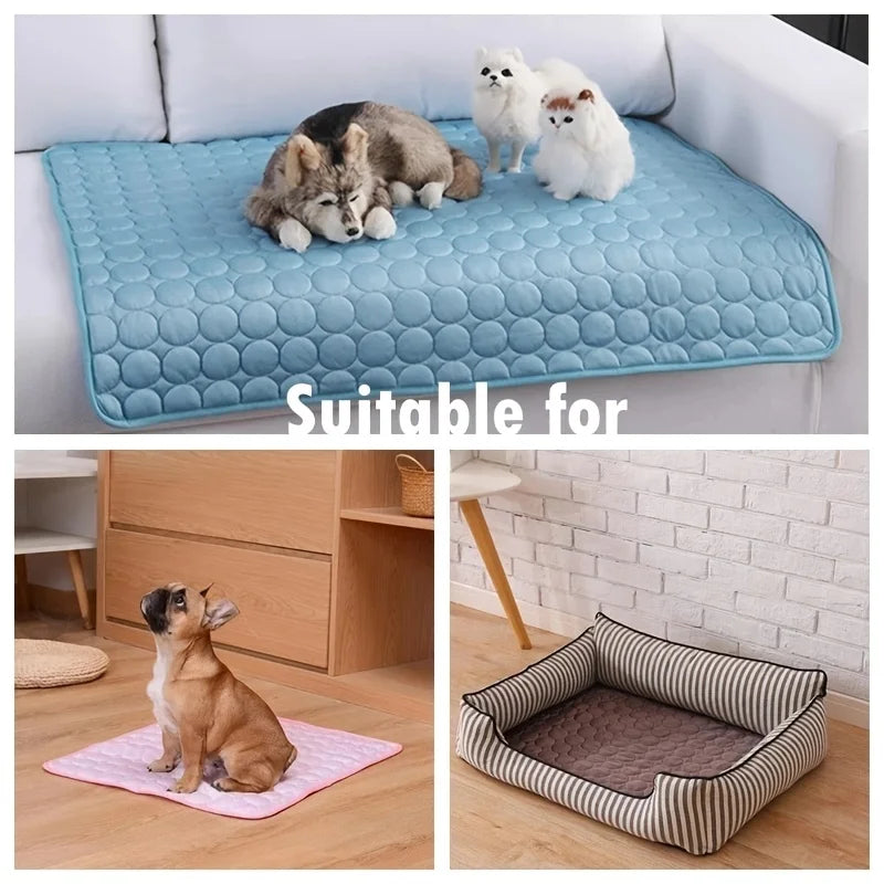 Manta Refrescante para Perros — Autoenfriante, Sin Agua ni Nevera, Lavable · Verano, Casa y Coche