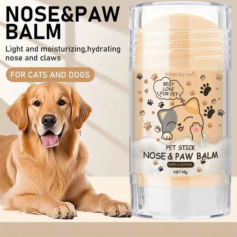 Bálsamo Protector de Almohadillas y Nariz para Perros 45 g — Asfalto Caliente, Grietas y Sequedad