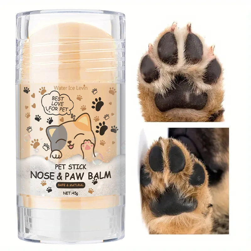 Bálsamo Protector de Almohadillas y Nariz para Perros 45 g — Asfalto Caliente, Grietas y Sequedad