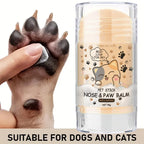Bálsamo Protector de Almohadillas y Nariz para Perros 45 g — Asfalto Caliente, Grietas y Sequedad