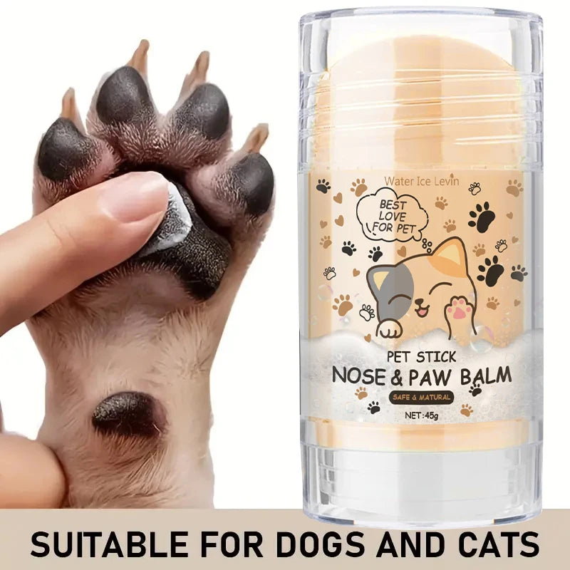 Bálsamo Protector de Almohadillas y Nariz para Perros 45 g — Asfalto Caliente, Grietas y Sequedad