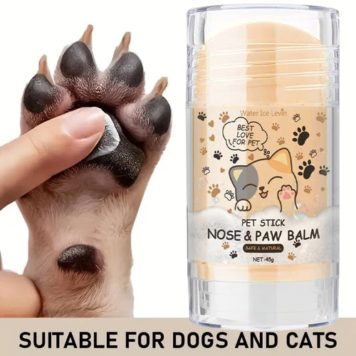 Bálsamo Protector de Almohadillas y Nariz para Perros 45 g — Asfalto Caliente, Grietas y Sequedad